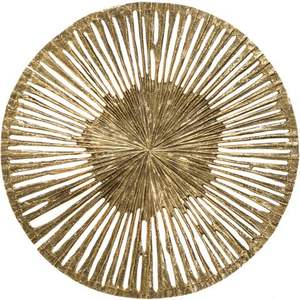 Grand design d'art mural en métal circulaire inspiré de mandala artisanal adapté au yoga ou à la décoration murale spirituelle de la maison - Product Image 5