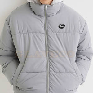 Chaqueta de Invierno para Hombre con Logotipo y Estilo Personalizados, Impermeable y Transpirable, Cuello Alto, Logotipo Frontal, Alta Calidad - Product Image 2