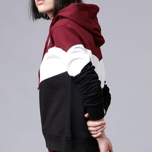 Venta al por mayor de sudaderas con capucha personalizadas para mujer, sudaderas con capucha Unisex personalizadas de alta calidad, sudadera básica para mujer Lisa transpirable - Product Image 5