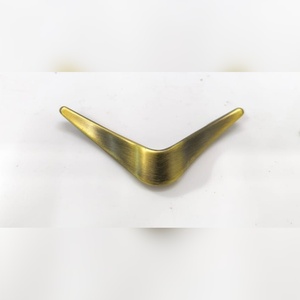 Soportes de Patas de Muebles en Forma de V de Lujo, Soporte de Metal para Gabinete y Sofá, Montaje con Perilla, Negro, Dorado, Antiguo, Fabricante Mayorista - Product Image 5