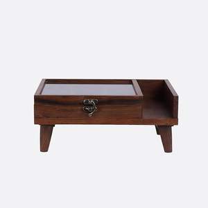 Caja de Especias Rectangular de Madera Hecha a Mano, Ecológica y Económica, con 7 Compartimentos para Especias, Almacenamiento de Especias para Cocina Casera - Product Image 4