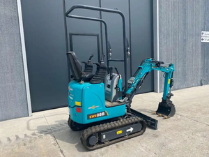 Miniexcavadora SWE08B Azul con Capacidad de Cucharón de 0.03m³, Radio de Giro Corto y Componente Central del Motor - Product Image 6