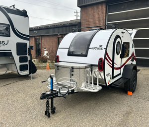 nuCamp T-@-G XL Black Canyon Customized <b>Small</b> Off-Road Camper Trailer Comfortable Fiberglass Camping Travel with <b>Tent</b> for Sale. - Product Image 1