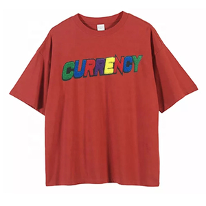 Camisetas de Hombre con Bordado Chenille de Diseño Único del Mejor Fabricante Profesional, Servicios OEM de Camisetas de Hombre Tejidas - Product Image 4