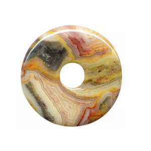 อัญมณีโดนัทหินอาเกตธรรมชาติ,คริสตัลหินธรรมชาติโดนัทเรกิอัญมณีรักษาโดนัทโมราผู้ค้าส่ง - Product Image 5