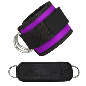 Neoprene Padded Adjustable Double D-Ring Non-Slip Heavy Duty Breathable <b>Ankle</b> Straps Gym <b>Weight</b> Lifting Protection Winter - Product Image 2