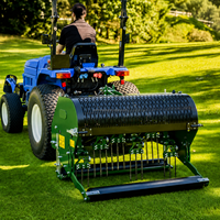 Aérateur de gazon monté sur tracteur de 1,2 m avec profondeur de travail de 250 mm pour terrains de golf et terrains de sport - Prix de dépôt