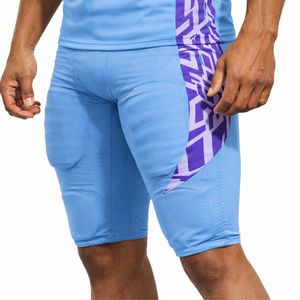 Ensemble d'uniformes de football américain personnalisés de haute qualité, respirant, en polyester, maillot et pantalon, entièrement sublimé, pour hommes - Product Image 6