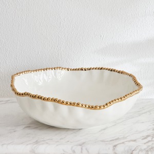 Lot de 3 bols décoratifs bas orchidées finition argentée pièces élégantes parfaites pour la table de bureau à domicile ou la fête d'Inde - Product Image 6