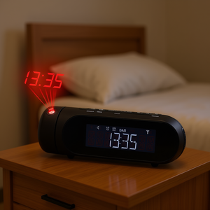 Radio para el Hogar RS 119P Negra 119119, Radio Reloj Despertador - Product Image 3