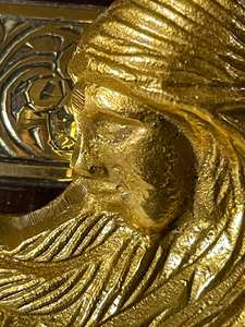 Brass Angel Urn for Ashes Red Urn for Human Angel of Comfort Urn for Adult Ashes Aluminium <b>funeral</b> <b>supplies</b> urns for human - Product Image 2