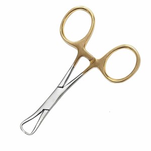 Pinces à serviette demi or Backhaus pince vétérinaire chirurgicale en acier inoxydable de 3 pouces pour usage médical hospitalier - Product Image 2