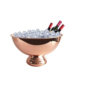 Accesorios de Bar de calidad clásica, tazón de champán de hierro de Metal sólido, Bar y cubos de hielo de vino, bañera grande para decoración de fiesta - Product Image 5