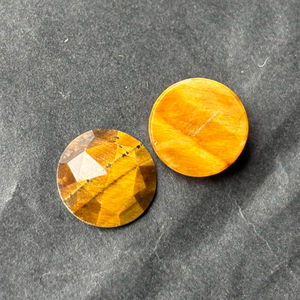 เครื่องประดับพลอยตาเสือแบบเหลี่ยมเพชรพลอยตามธรรมชาติจากผู้ผลิตอินเดียหินขัดเงาเรียบตัดทรงรี2กะรัต10x3มม. หลวม - Product Image 3