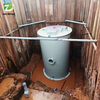 Système de pompage souterrain intelligent en acier inoxydable HMPP, station de pompage pour solutions de traitement des eaux industrielles