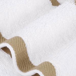 Ensemble de serviettes de bain en lin jetables compressées brodées, grande taille, design tendance 2026, coloré - Product Image 4