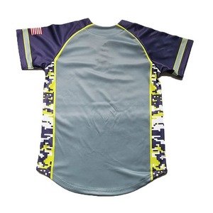 Servicio OEM personalizado de alta calidad Cork béisbol Jersey última tendencia caliente Nueva Jersey - Product Image 2