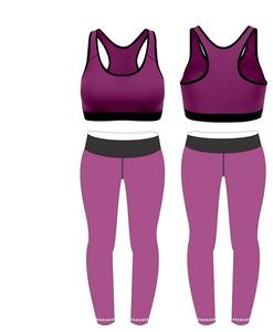 Conjunto yoga mujer mejor calidad sublimación y tela - Product Image 1