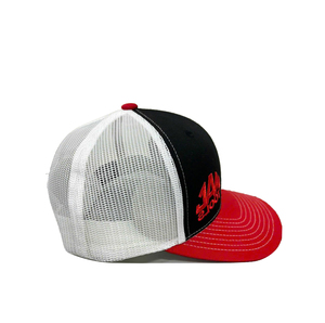 Sombreros de camionero Bordado de logotipo personalizado con MOQ bajo, Sombreros de camionero de alta calidad 112 Cierre ajustable de 6 paneles - Product Image 3