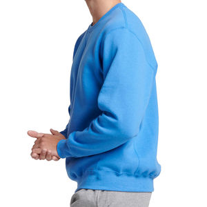 Sudaderas clásicas de alta calidad para hombres y ropa informal de algodón 100% Sudadera de manga larga de color sólido - Product Image 3