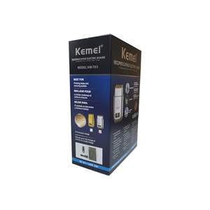 Rasoir électrique à grille oscillante rechargeable avec écran LED argenté pour hommes, sans fil, étanche IPX7, pour le lavage du visage - Product Image 4