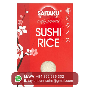 Arroz para Sushi, Arroz Japonés de Grano Corto, Arroz Vietnamita Seco Duro |   1kg-50kg |   Bolsas de PP/PE PA BOPP - Product Image 6