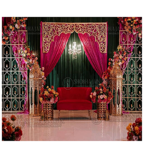 Lámparas marroquíes para decoración de escenario de recepción de bodas - Product Image 1