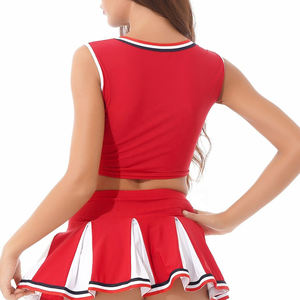 Uniforme de Animadoras de Alta Calidad para Niñas, Servicio OEM, 100% Poliéster, Impresión Serigráfica, Ropa Deportiva FIF - Product Image 6