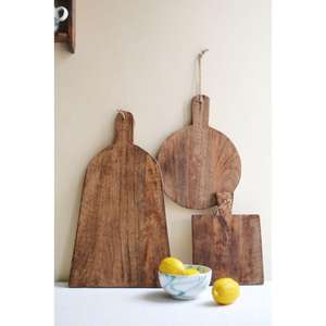 Planche à découper en bois naturel fabriquée sans produits chimiques pour un contact sûr avec tous les types d'aliments - Product Image 2