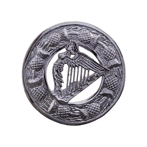 Nuevos broches Kilt para hombres, broche Escocés Antiguo, hebilla, banda de tubo, uniforme, broche de latón cromado con mosca a precios razonables - Product Image 1