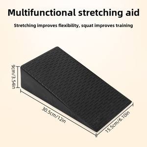Antiscivolo EVA zeppe Squat ad alta densità bloccano la tavola obliqua con Deadlift forza pedale Stretch cuneo posteriore pedina assistita - Product Image 2