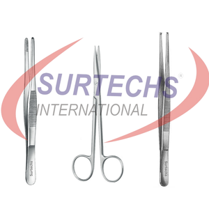 Kit de dissection étudiant en anatomie en acier professionnel 07 pièces Kit de pratique étudiant en biologie de qualité supérieure - Product Image 3