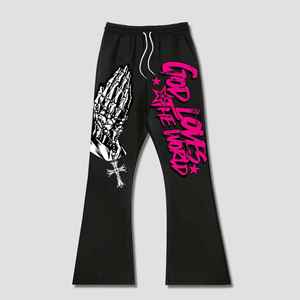 300GSM กางเกงผ้าฝ้าย100% สำหรับผู้ชายแบบสั่งทำ - Product Image 3