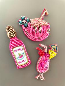 <b>Customized</b> Beaded <b>Key</b> Chains Trendy Indian Hand Embellished Charming Seed Beaded Bag <b>Key</b> Chains - Product Image 4