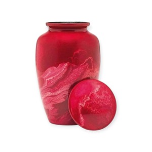 Urne funéraire Horizon du coucher du soleil avec motif d'oiseaux en vol au-dessus de l'eau pour une commémoration paisible et émotionnelle - Product Image 4