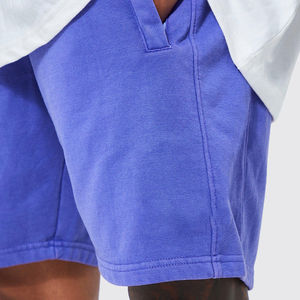 2024 Custom Acid Vintage Wash French Terry <b>Shorts</b> for <b>Men</b> High Quality Solid <b>Pattern</b> Design OEM Service Available - Product Image 2