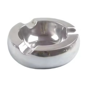Handcrafted Modern Style Round Wooden <b>Ashtray</b> Gifts Home Hotel Restaurant Decor - Product Image 6