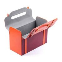 Boîte d'emballage pour bougies personnalisable en MDF et PU, fabriquée à la main, avec impression UV/sérigraphie, marquage à chaud et gaufrage (Fabriqué au Guangdong)