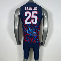 Maillot de compression sans manches à capuche 7v7 pour football, imprimé par transfert thermique, respirant, uniforme de compression avec nom d'équipe, haute performance