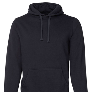 Sudadera con Capucha Negra Unisex, de Algodón Grueso, con Forro Polar, Lisa, Cálida para Invierno, Informal, Estilo Urbano, Venta al Por Mayor - Product Image 6