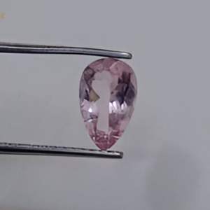 พลอยทัวร์มาลีนสีชมพูธรรมชาติ9x5x3มม. รูปทรงลูกแพร์หลวมสำหรับผู้ผลิตเครื่องประดับ - Product Image 1