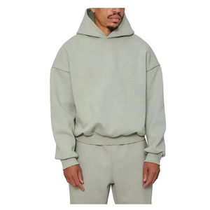 2025 vente en gros sweats à capuche personnalisés sweat à capuche pour hommes de haute qualité avec sérigraphie 450 Gsm 100% coton sweat à capuche lourd pour unisexe - Product Image 2