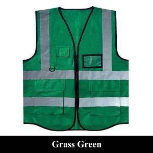 Chaleco de Seguridad Reflectante de Alta Visibilidad Personalizable con Certificación CE, de Nailon, con Logotipo, Impermeable, Chalecos Personalizados - Product Image 4