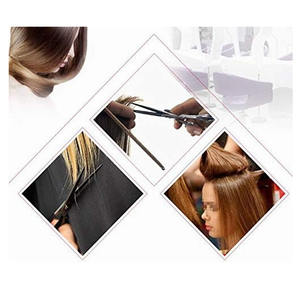 440c Ciseaux de coupe de cheveux en acier inoxydable Ciseaux de salon de beauté avec vis amovible - Product Image 5