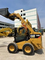 Leistungsstarker Kompakt-Minilader für Enge Räume und Materialhandhabung Gebrauchter Caterpillar CAT 246D Kompaktlader