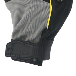 EN420 Guantes de conductor automotriz para mecánicos Guantes de cuero sintético duraderos para uso industrial y de fábrica - Product Image 3