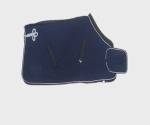 Fabricant Kanpur Riding House Tack Shop's Amazing Designs Rouge Bleu Noir Imperméable Laine Cheval Tapis Show Blanket India - Product Image 3
