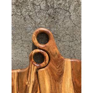 Creative <b>His</b> <b>Hers</b> Bread Board Set Irregular Kitchen Cookware <b>Gift</b> for Couples for Steak Fruit Cheese Food Prep - Product Image 5