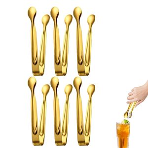 Pinzas para hielo de acero inoxidable, pinzas para hielo de bar, pinzas para hielo de cocina, pinzas para hielo pequeñas, pinzas para hielo de metal, pinzas para hielo de cóctel, pinzas para hielo - Product Image 3