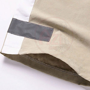 Pantalones Cortos de Hombre de Color Liso, Estilo Urbano, Cintura Elástica, Algodón/Poliéster 240g, Tejido de Punto, Secado Rápido, Transpirables, Diseño Personalizado - Product Image 4